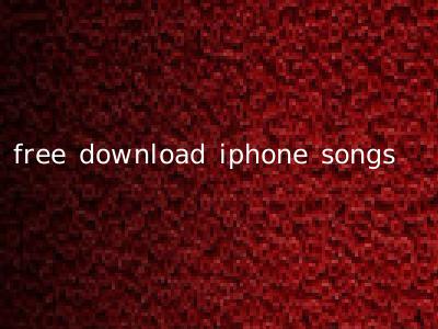 free download iphone songs